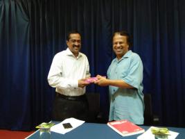 Felicitation By Trivandrum Chamber of Commerce